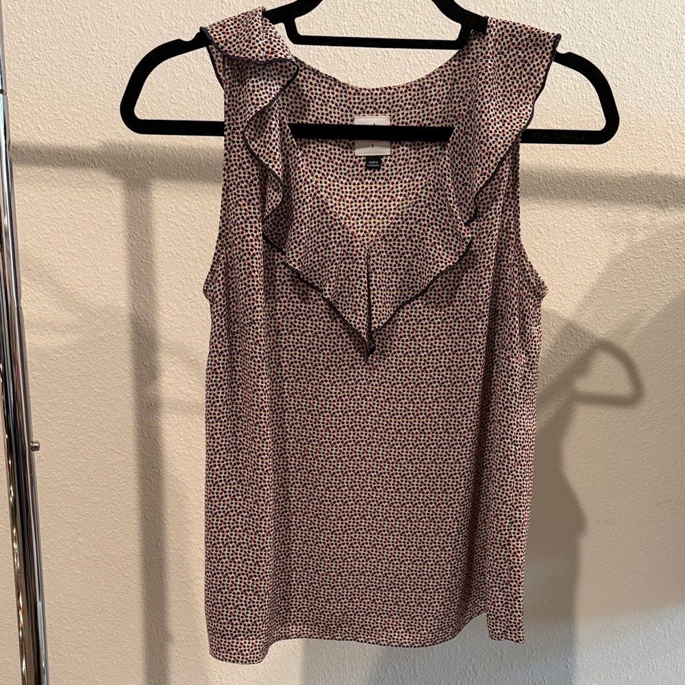 cabi Ruffle Star Top
